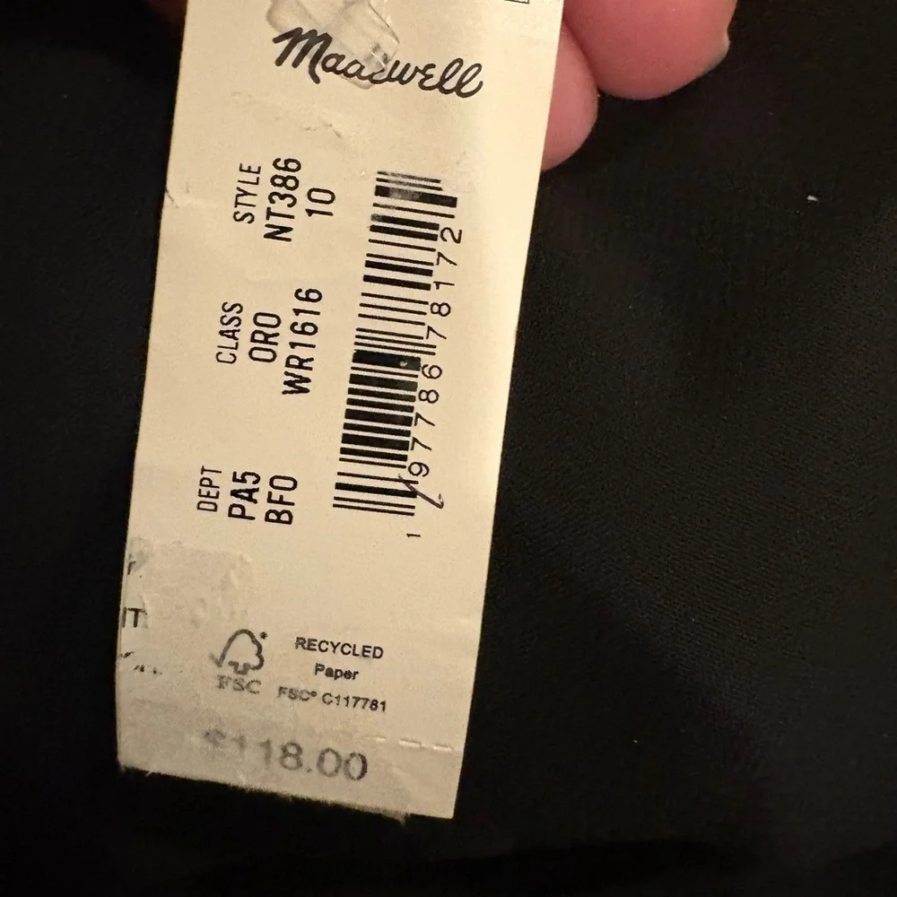 Madewell Metallic Bubble-Hem mini skirt